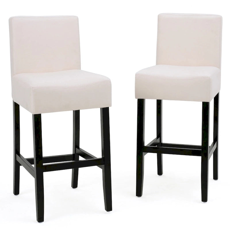 Lopez 30-inch Fabric Barstool (Set of 2) by