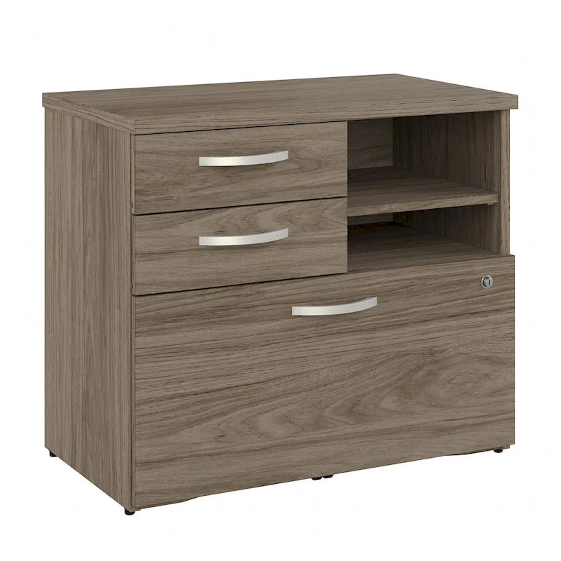 Hybrid Office Storage Cabinet with Drawers by