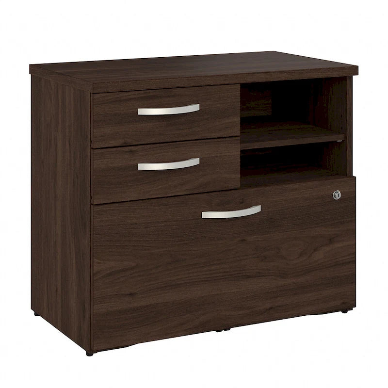 Hybrid Office Storage Cabinet with Drawers by