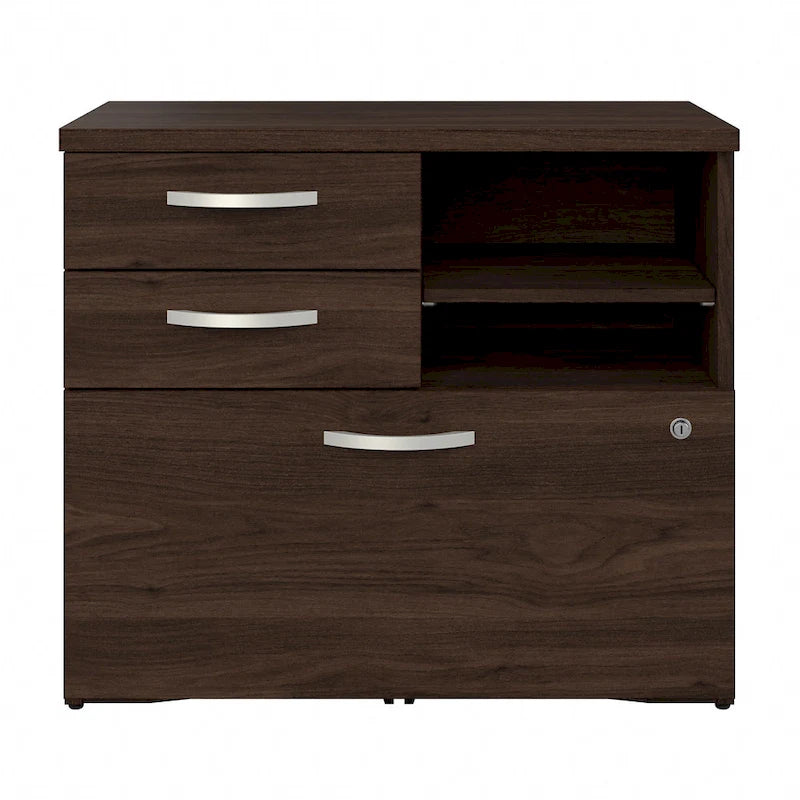 Hybrid Office Storage Cabinet with Drawers by
