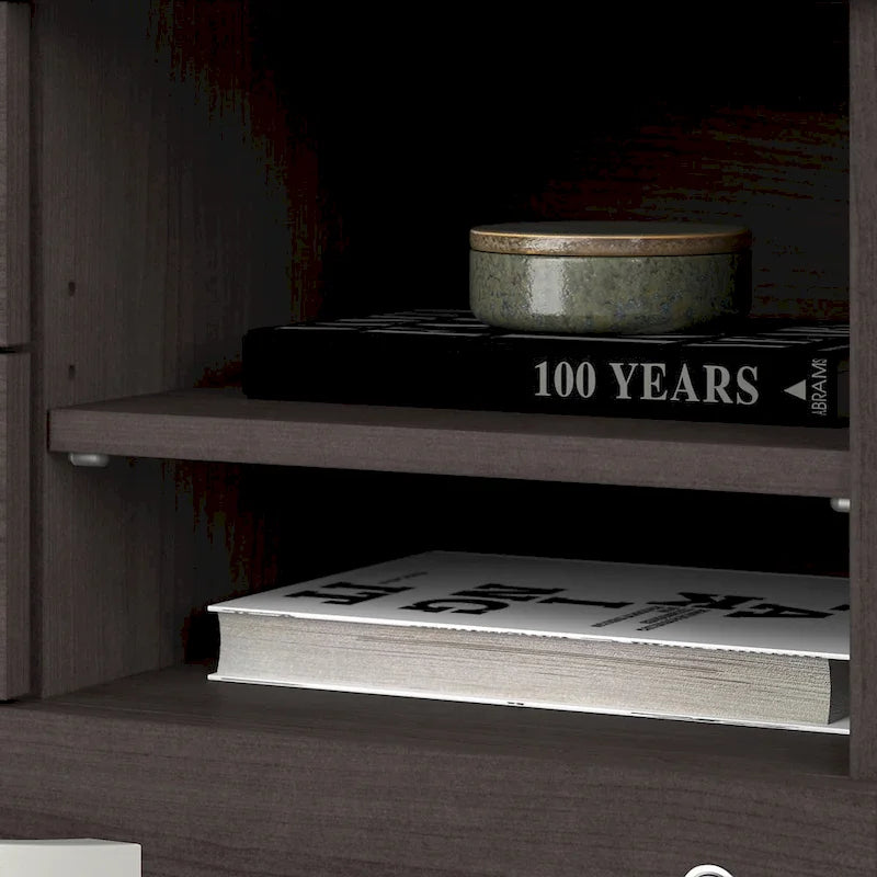 Hybrid Office Storage Cabinet with Drawers by