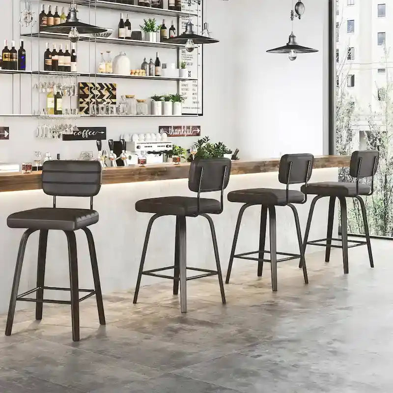 Swivel Bar Stools Bentwood Counter Height Bar Stools