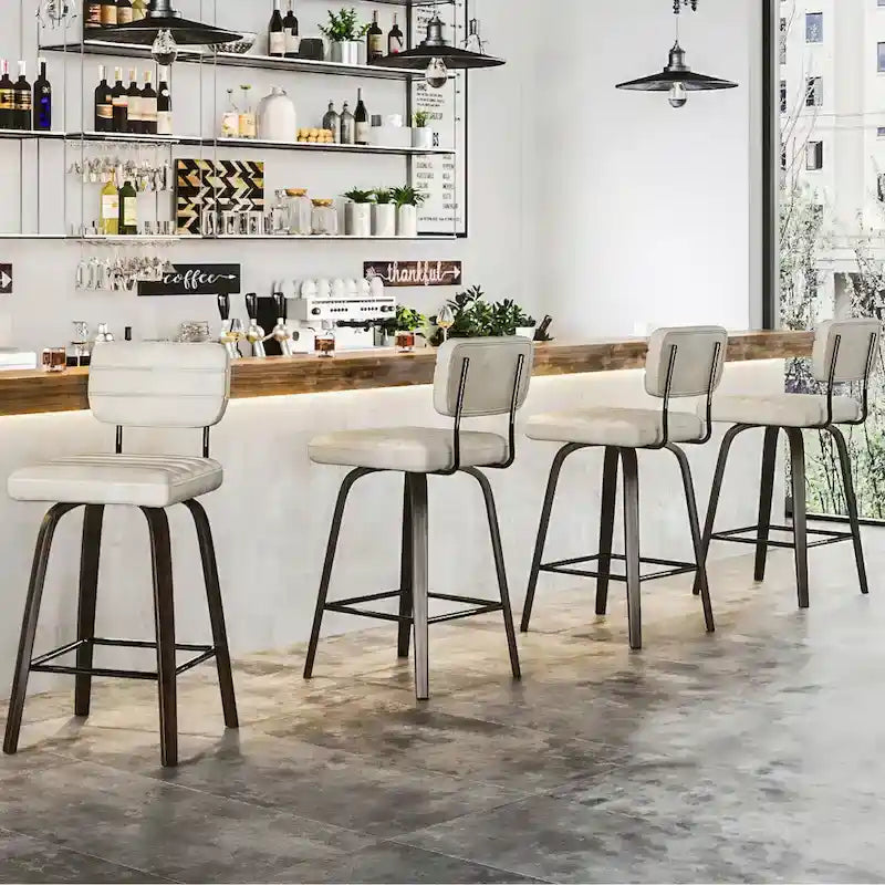 Swivel Bar Stools Bentwood Counter Height Bar Stools