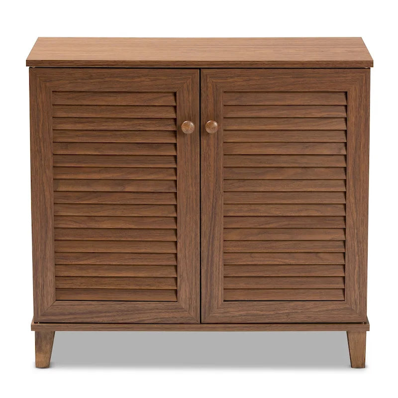 Zdolbuniv Dark Grey 4-shelf Shoe Storage Cabinet