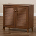 Zdolbuniv Dark Grey 4-shelf Shoe Storage Cabinet