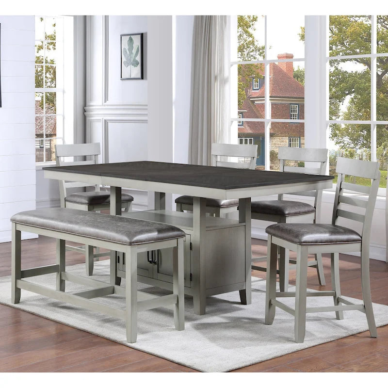 Hasbrook 80-Inch Counter Height Dining Table
