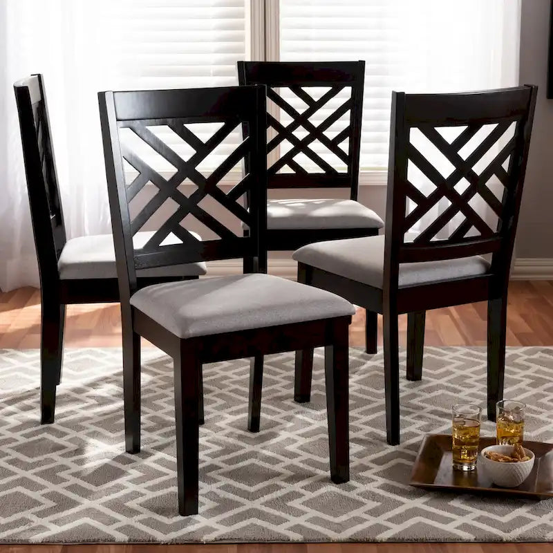 Modern and Contemporary Dining Chair 4-Piece Set