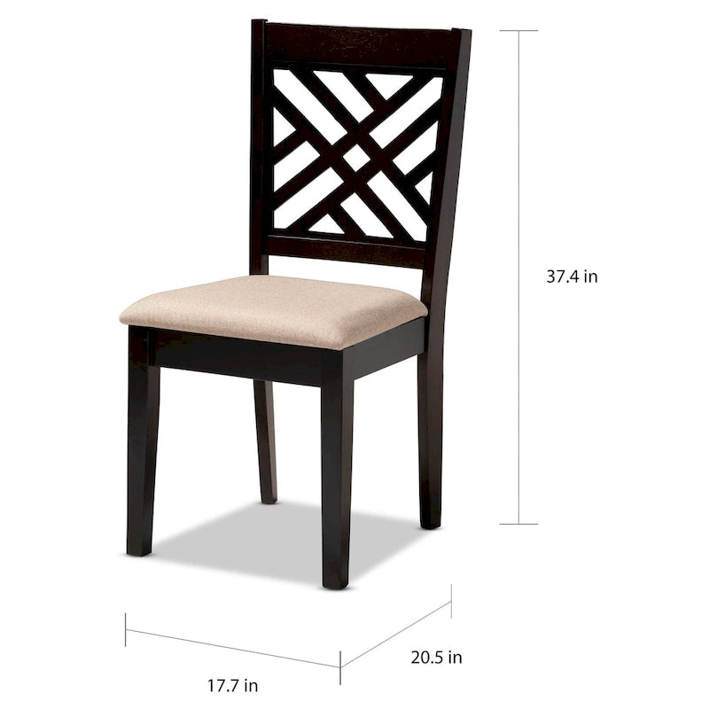 Modern and Contemporary Dining Chair 4-Piece Set