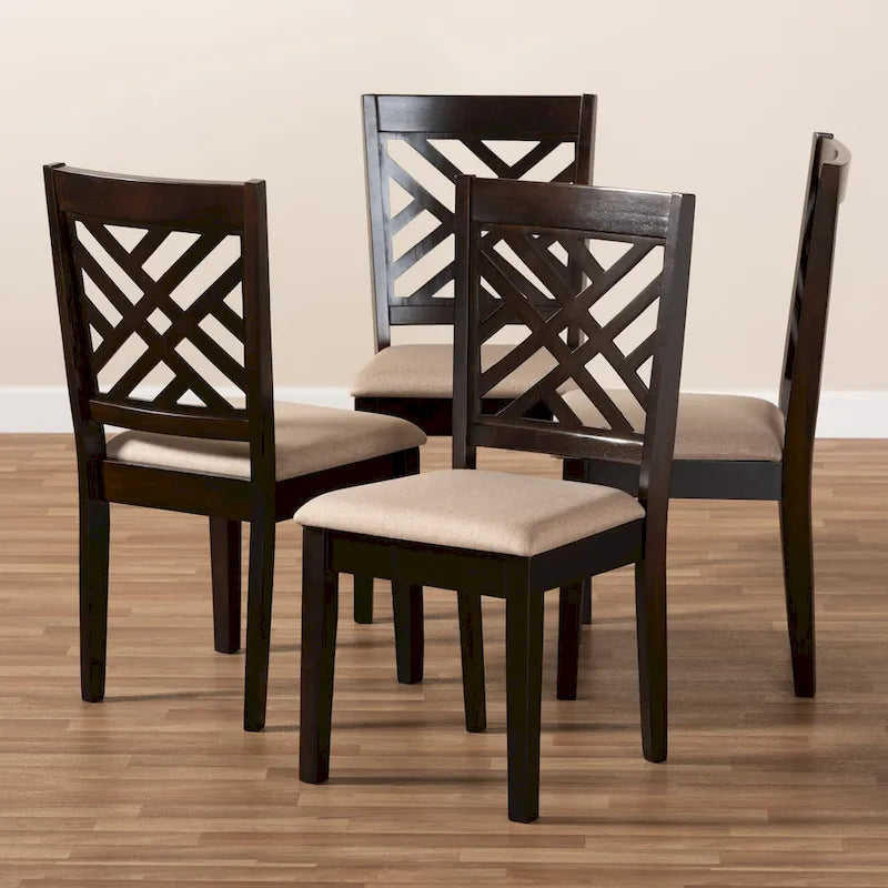 Modern and Contemporary Dining Chair 4-Piece Set