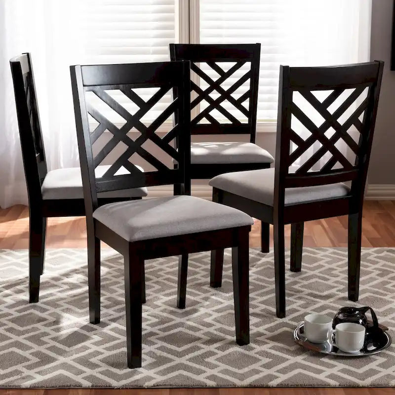 Modern and Contemporary Dining Chair 4-Piece Set