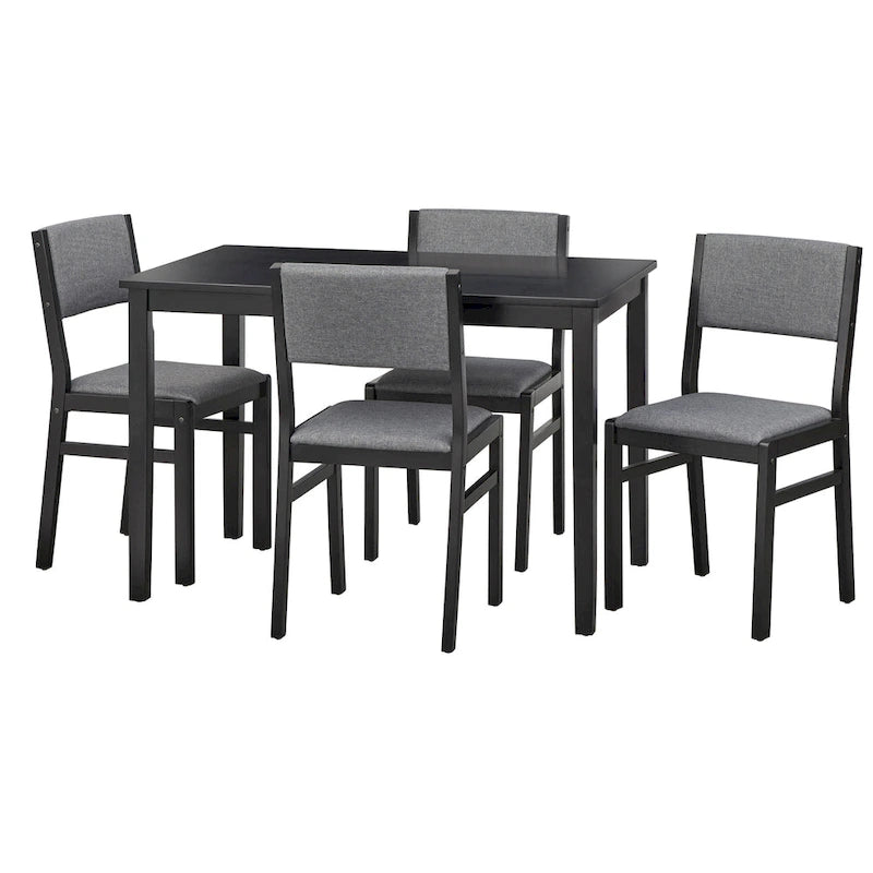 Simple Living Jules 5-piece Solid Wood Dining Set