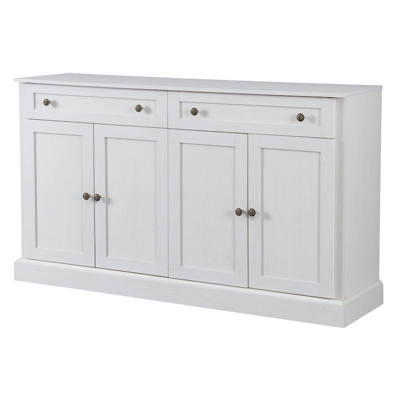 Kitchen Sideboard Storage Buffet Cabinet with 2 Drawers and 4 Doors
