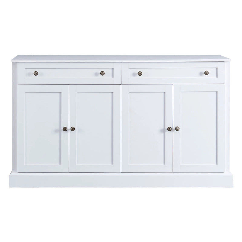 Kitchen Sideboard Storage Buffet Cabinet with 2 Drawers and 4 Doors