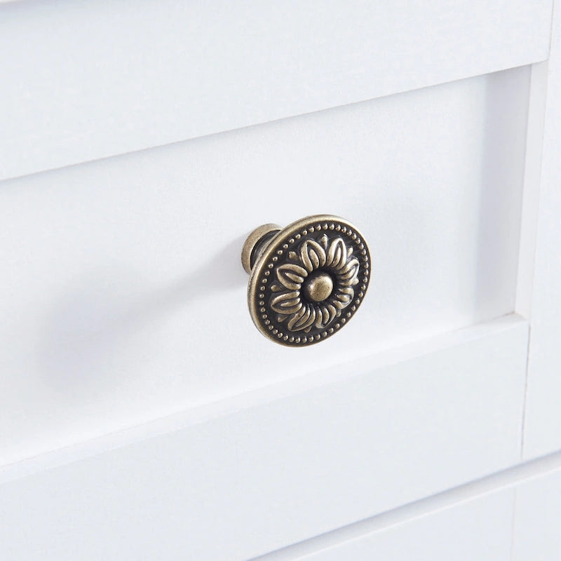 Kitchen Sideboard Storage Buffet Cabinet with 2 Drawers and 4 Doors