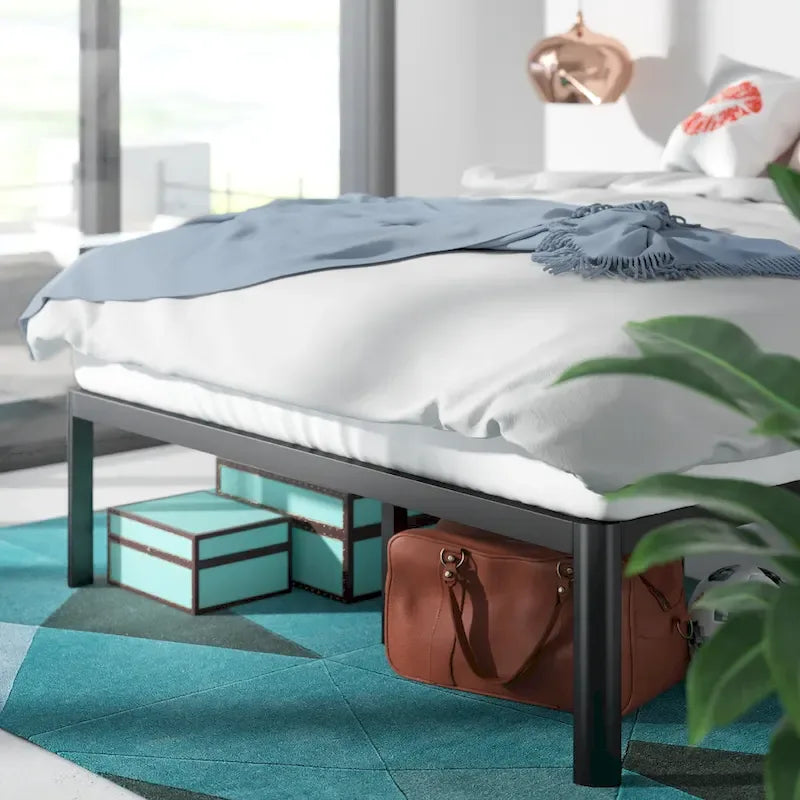 16 Inch Metal Platform Bed