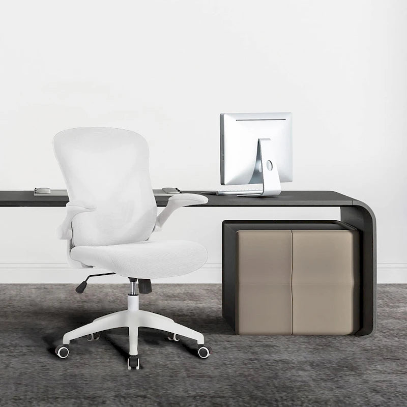 Cole Ergonomic Mesh Office Chair with Nylon Base and Tilt Mechanism