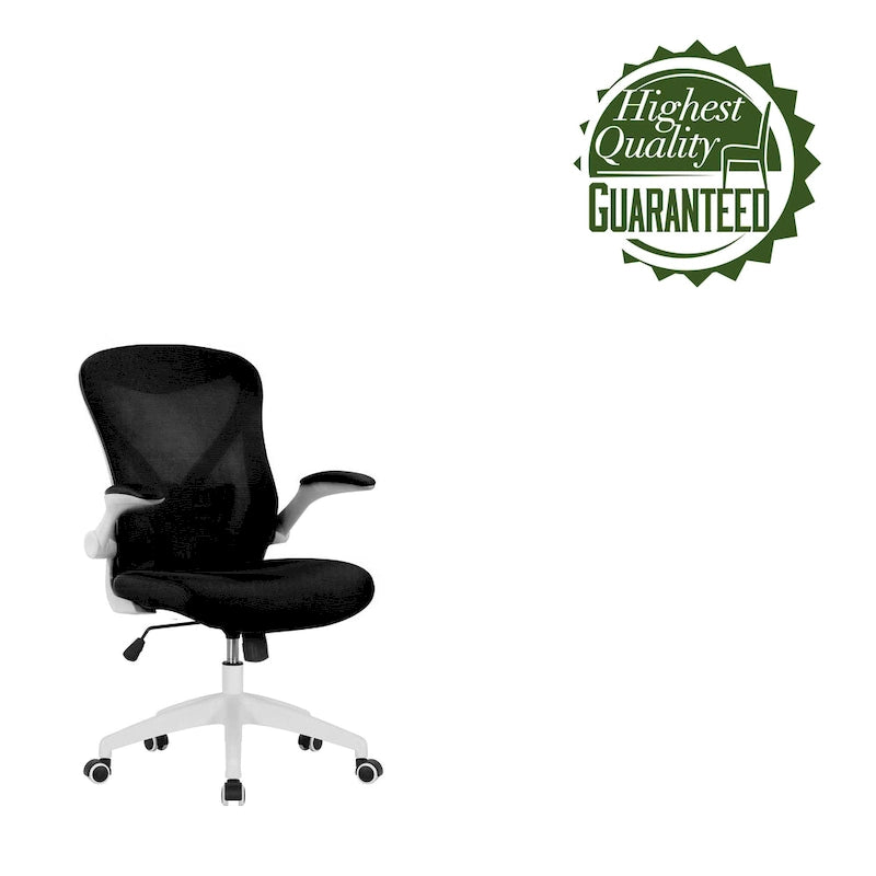 Cole Ergonomic Mesh Office Chair with Nylon Base and Tilt Mechanism