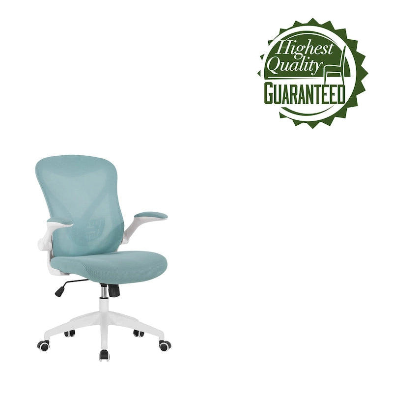 Cole Ergonomic Mesh Office Chair with Nylon Base and Tilt Mechanism