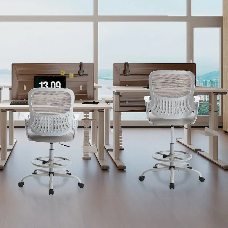 Drafting Chair - Tall Office Chair for Adjustable Standing Desks