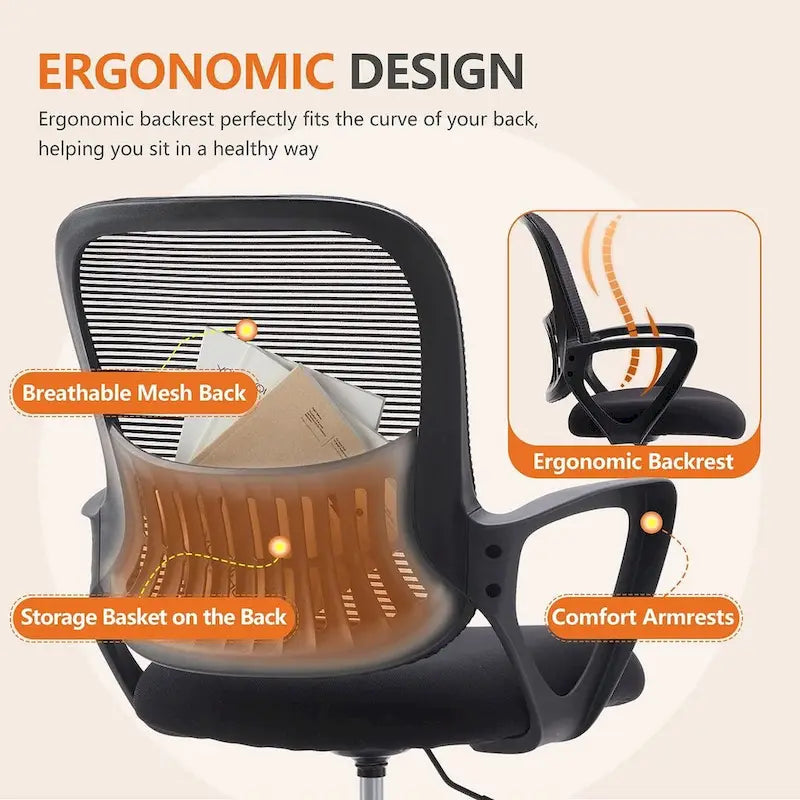 Drafting Chair - Tall Office Chair for Adjustable Standing Desks